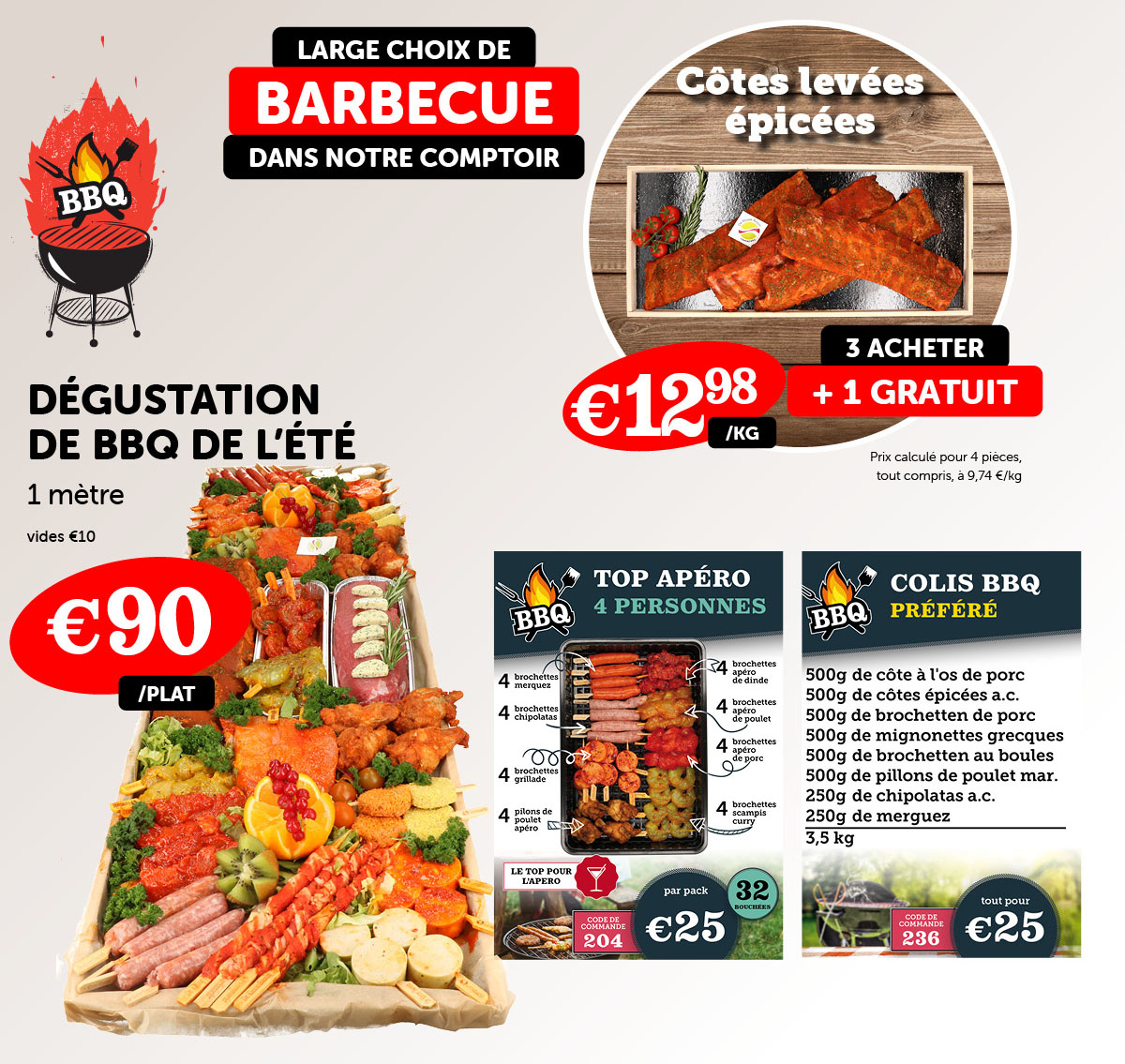 promotion de la semaine boulangerie - De Kleine Bassin