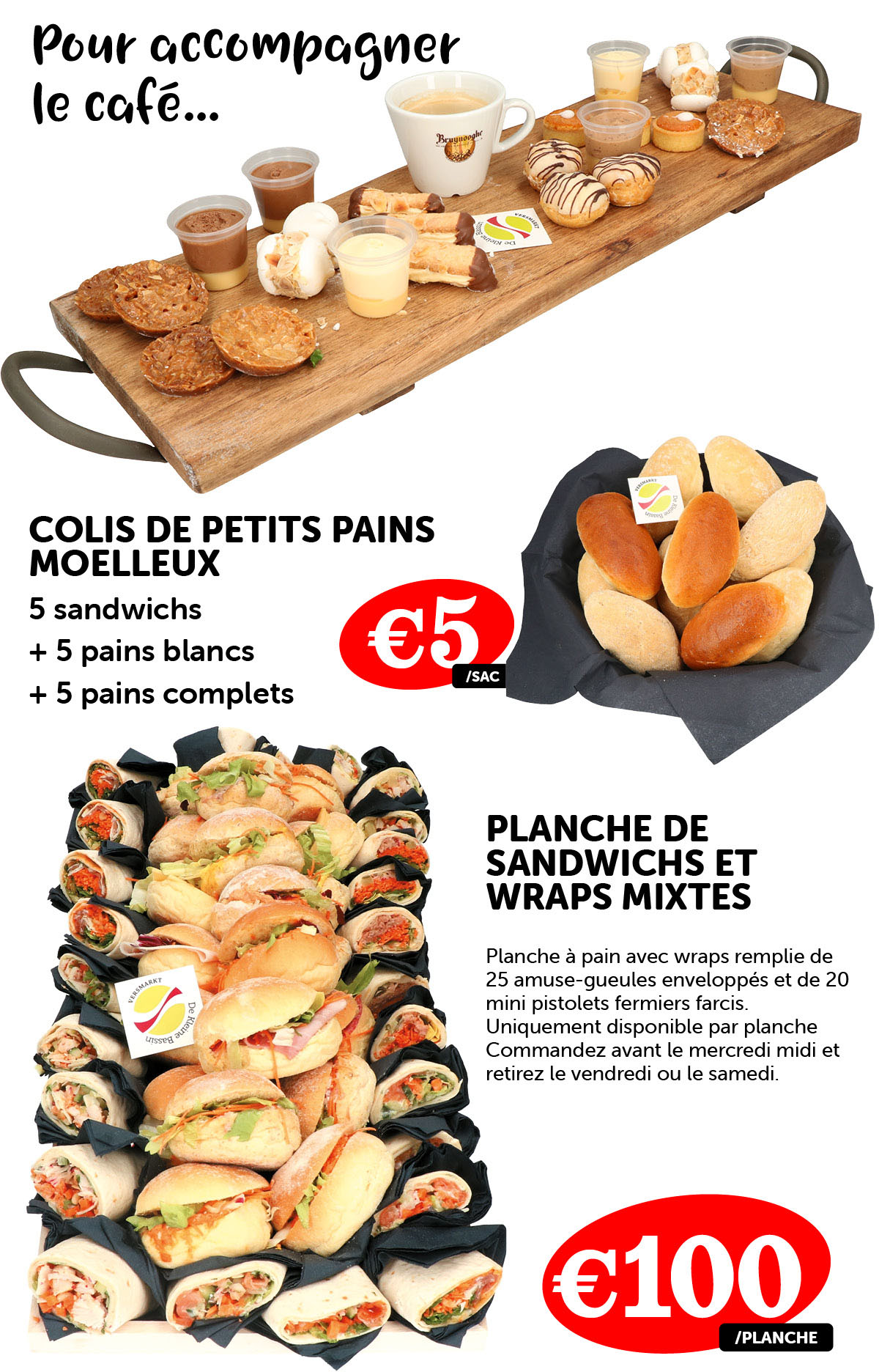 promotion de la semaine boulangerie - De Kleine Bassin