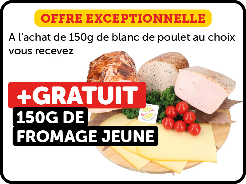 promotion de la semaine boucherie - De Kleine Bassin