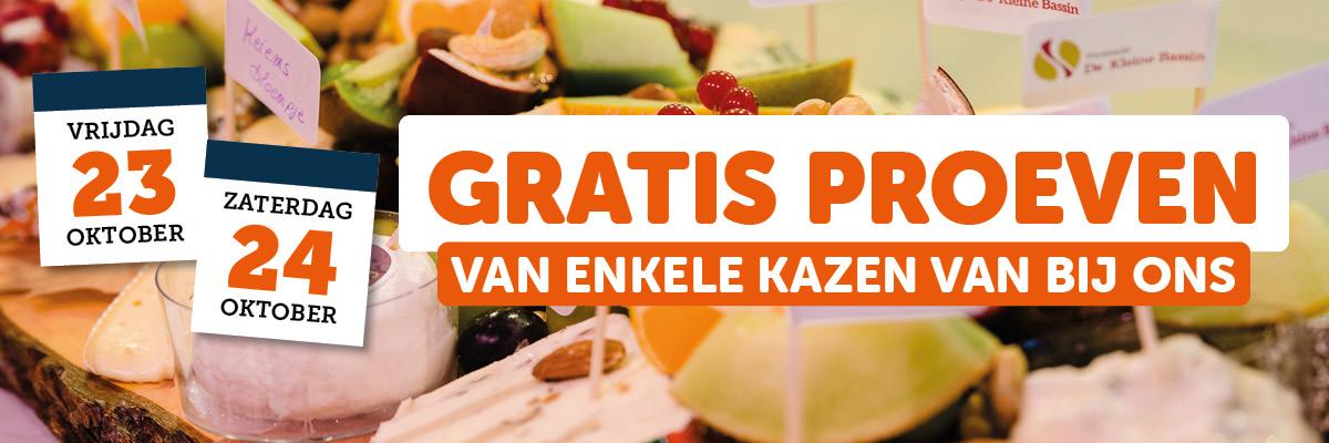 Gratis proeven kaasafdeling 2 - De Kleine Bassin