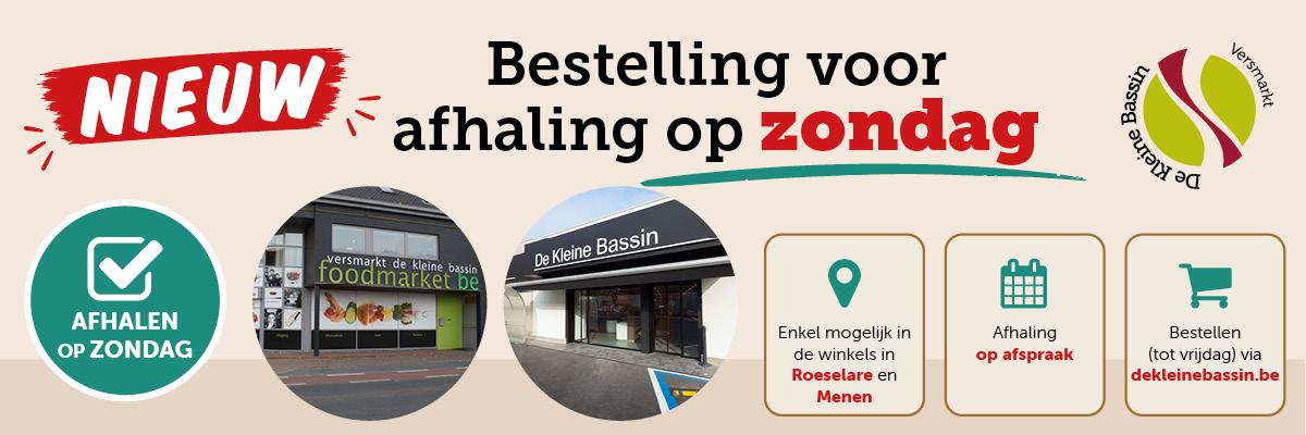 Afhalen op zondag